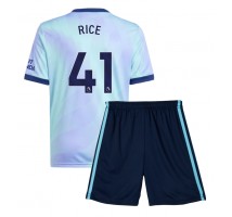 Arsenal Declan Rice #41 Koszulka Trzecia dzieci 2024-25 Krótki Rękaw (+ krótkie spodenki)